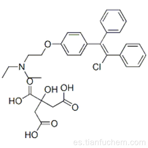 Citrato de clomifeno CAS 50-41-9